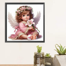 Load image into Gallery viewer, Diamond Painting - Full Round - Cute child (30*30CM)
