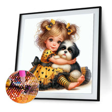 Load image into Gallery viewer, Diamond Painting - Full Round - Cute child (30*30CM)
