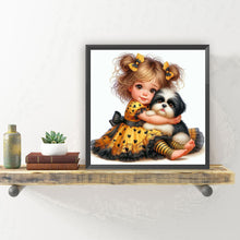 Load image into Gallery viewer, Diamond Painting - Full Round - Cute child (30*30CM)
