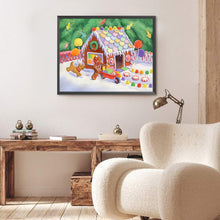 Load image into Gallery viewer, AB Diamond Painting - Full Round - Gingerbread Man&#39;s Daily Life (50*40CM)

