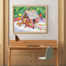Load image into Gallery viewer, AB Diamond Painting - Full Round - Gingerbread Man&#39;s Daily Life (50*40CM)
