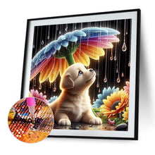 Load image into Gallery viewer, Diamond Painting - Full Round - Rainy season puppy (40*40CM)
