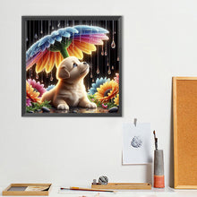 Load image into Gallery viewer, Diamond Painting - Full Round - Rainy season puppy (40*40CM)
