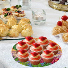 Load image into Gallery viewer, 4Pcs Wooden Flower Plant DIY Diamond Painting Placemats with Holder for Decor
