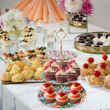 Load image into Gallery viewer, 3 Tier Acrylic Mandala Diamond Painting Cake Snack Stand for Afternoon Tea
