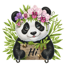 Load image into Gallery viewer, Wooden Special Shape Animal DIY Diamond Painting Art Hooks for Home Office Decor
