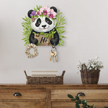 Load image into Gallery viewer, Wooden Special Shape Animal DIY Diamond Painting Art Hooks for Home Office Decor
