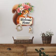 Load image into Gallery viewer, Wooden Special Shape Animal DIY Diamond Painting Art Hooks for Home Office Decor
