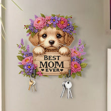 Load image into Gallery viewer, Wooden Special Shape Animal DIY Diamond Painting Art Hooks for Home Office Decor
