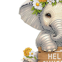 Load image into Gallery viewer, Wooden Special Shape Animal DIY Diamond Painting Art Hooks for Home Office Decor
