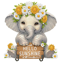 Load image into Gallery viewer, Wooden Special Shape Animal DIY Diamond Painting Art Hooks for Home Office Decor
