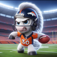 Load image into Gallery viewer, Diamond Painting - Full Round - Denver Broncos Football (30*30CM)
