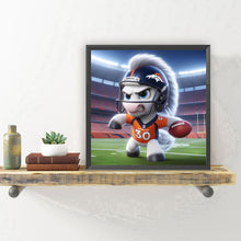 Load image into Gallery viewer, Diamond Painting - Full Round - Denver Broncos Football (30*30CM)
