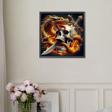 Load image into Gallery viewer, Diamond Painting - Full Square - Dragon (30*30CM)
