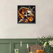 Load image into Gallery viewer, Diamond Painting - Full Square - Dragon (30*30CM)
