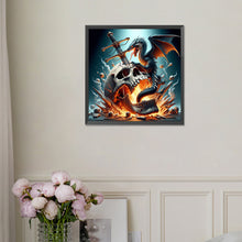 Load image into Gallery viewer, Diamond Painting - Full Square - Dragon (30*30CM)
