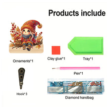 Load image into Gallery viewer, Wooden Cats Dogs 3 Hooks Diamond Painting Hook Rail Aniaml for Home Office Decor
