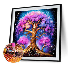 Load image into Gallery viewer, Diamond Painting - Full Square - Purple Tree (40*40CM)
