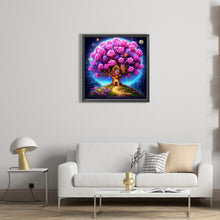 Load image into Gallery viewer, Diamond Painting - Full Square - Purple Tree (40*40CM)
