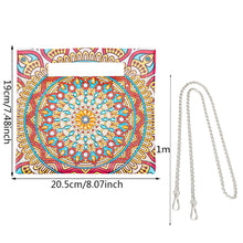 Load image into Gallery viewer, Double Sided Special Shaped Colorful Pattern DIY Diamond Painting Shoulder Purse
