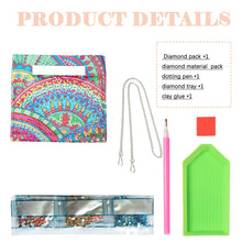 Load image into Gallery viewer, Double Sided Special Shaped Colorful Pattern DIY Diamond Painting Shoulder Purse
