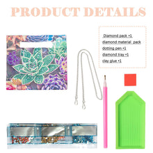 Load image into Gallery viewer, Double Sided Special Shaped Colorful Pattern DIY Diamond Painting Shoulder Purse
