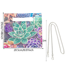 Load image into Gallery viewer, Double Sided Special Shaped Colorful Pattern DIY Diamond Painting Shoulder Purse
