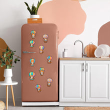 Load image into Gallery viewer, 6Pcs Acrylic Special Shape Cat Diamond Art Magnets Decals for Fridge Whiteboards
