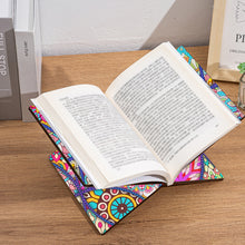Load image into Gallery viewer, Wooden Mandala Book Display Stand Hands-Free Diamond Art Open Bookstand Portable
