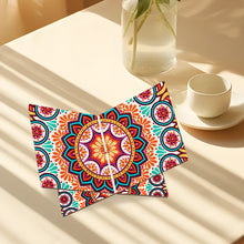 Load image into Gallery viewer, Wooden Mandala Book Display Stand Hands-Free Diamond Art Open Bookstand Portable
