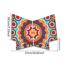 Load image into Gallery viewer, Wooden Mandala Book Display Stand Hands-Free Diamond Art Open Bookstand Portable
