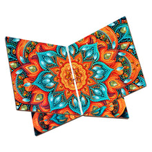 Load image into Gallery viewer, Wooden Mandala Book Display Stand Hands-Free Diamond Art Open Bookstand Portable
