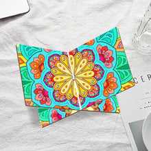 Load image into Gallery viewer, Wooden Mandala Book Display Stand Hands-Free Diamond Art Open Bookstand Portable
