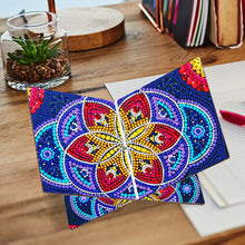 Load image into Gallery viewer, Wooden Mandala Book Display Stand Hands-Free Diamond Art Open Bookstand Portable
