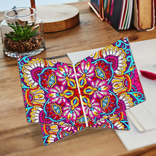 Load image into Gallery viewer, Wooden Mandala Book Display Stand Hands-Free Diamond Art Open Bookstand Portable
