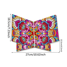 Load image into Gallery viewer, Wooden Mandala Book Display Stand Hands-Free Diamond Art Open Bookstand Portable
