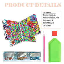 Load image into Gallery viewer, Wooden Mandala Book Display Stand Hands-Free Diamond Art Open Bookstand Portable
