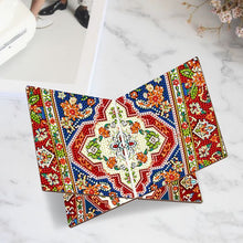 Load image into Gallery viewer, Wooden Mandala Book Display Stand Hands-Free Diamond Art Open Bookstand Portable
