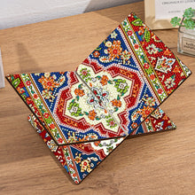Load image into Gallery viewer, Wooden Mandala Book Display Stand Hands-Free Diamond Art Open Bookstand Portable
