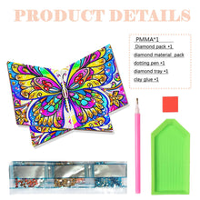 Load image into Gallery viewer, Wooden Mandala Book Display Stand Hands-Free Diamond Art Open Bookstand Portable
