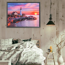 Load image into Gallery viewer, Diamond Painting - Full Square - Lighthouse (40*30CM)
