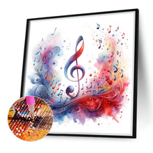 Load image into Gallery viewer, Diamond Painting - Full Round - Musical Notes (40*40CM)
