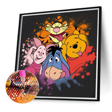 Load image into Gallery viewer, Diamond Painting - Full Round - Winnie the Pooh and Friends (40*40CM)
