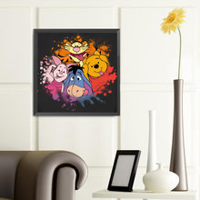 Load image into Gallery viewer, Diamond Painting - Full Round - Winnie the Pooh and Friends (40*40CM)
