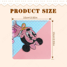Load image into Gallery viewer, 6Pcs Mickey Mouse Diamond Painting Bookmark Corner Bookmark for Book Lovers
