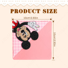 Load image into Gallery viewer, 4Pcs Mickey Mouse Diamond Painting Bookmark Corner Bookmark for Book Lovers
