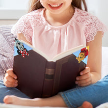 Load image into Gallery viewer, 4Pcs Mickey Mouse Diamond Painting Bookmark Corner Bookmark for Book Lovers
