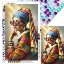 Load image into Gallery viewer, Diamond Painting - Full Round - Pearl Girl (40*65CM)
