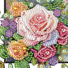 Load image into Gallery viewer, Flower Special Shape Diamond Painting Hanging Pendants for Wall Window Decor

