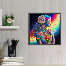 Load image into Gallery viewer, AB Diamond Painting - Full Round - Rainbow nature goddess (40*40CM)

